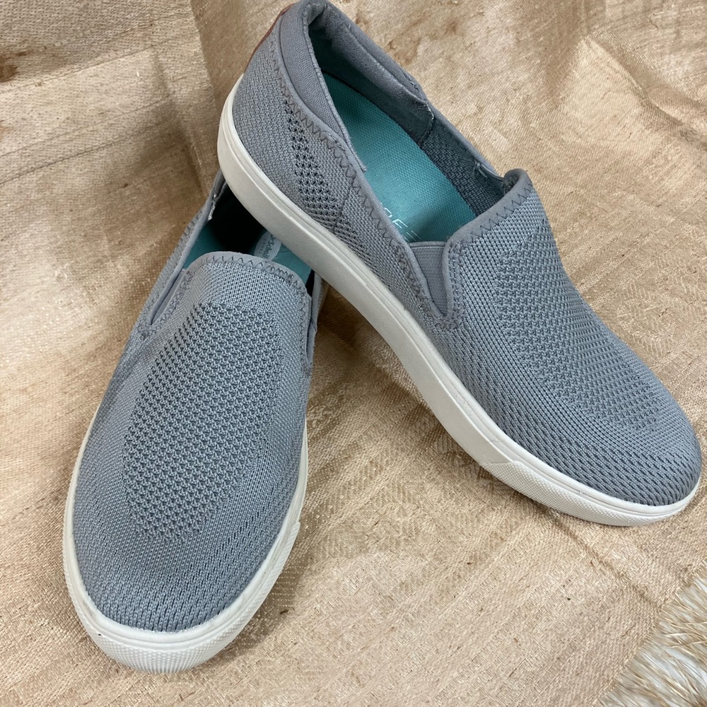 Dr. Scholl's Gray Slip-On Sneakers